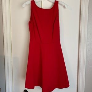 Red Lulus skater dress